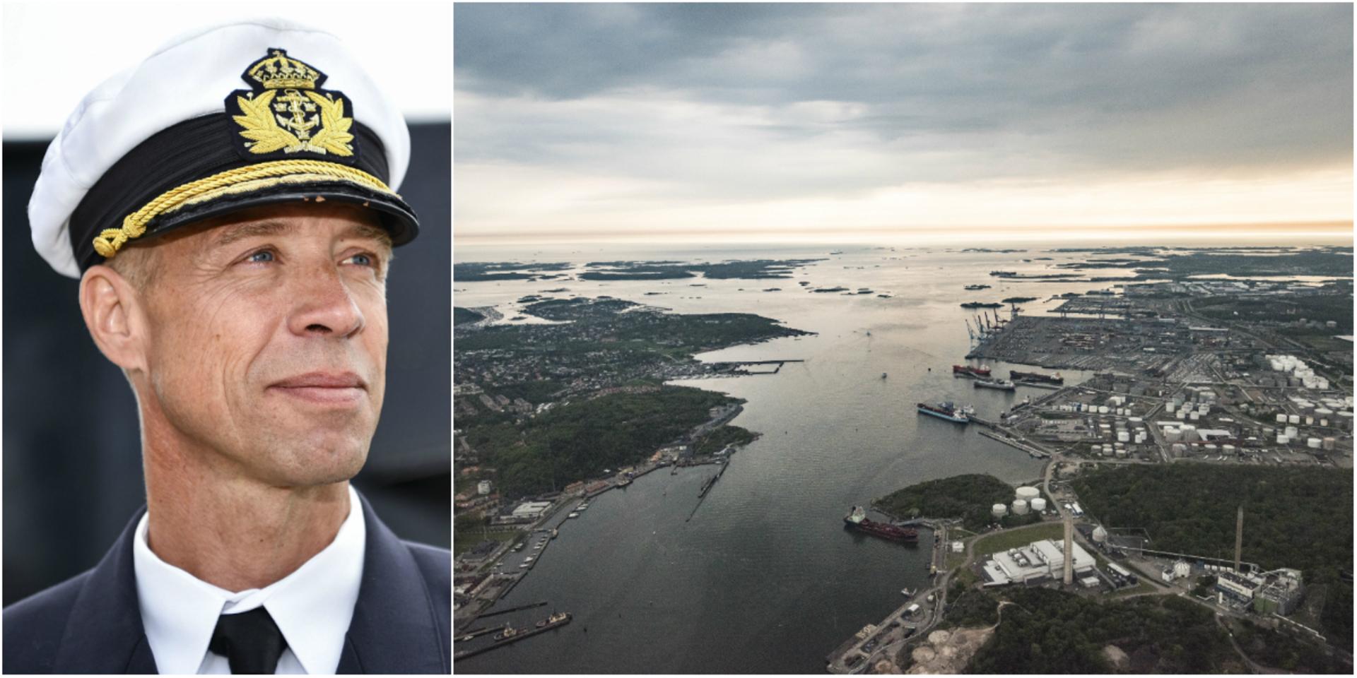 Marinchefen Jens Nykvist menar att en ny amfibiebataljon i Göteborg vore ett &quot;jätteviktigt tillskott&quot; för att höja säkerheten på Västkusten och kring Göteborgs hamn – som är central för Sveriges försörjning.