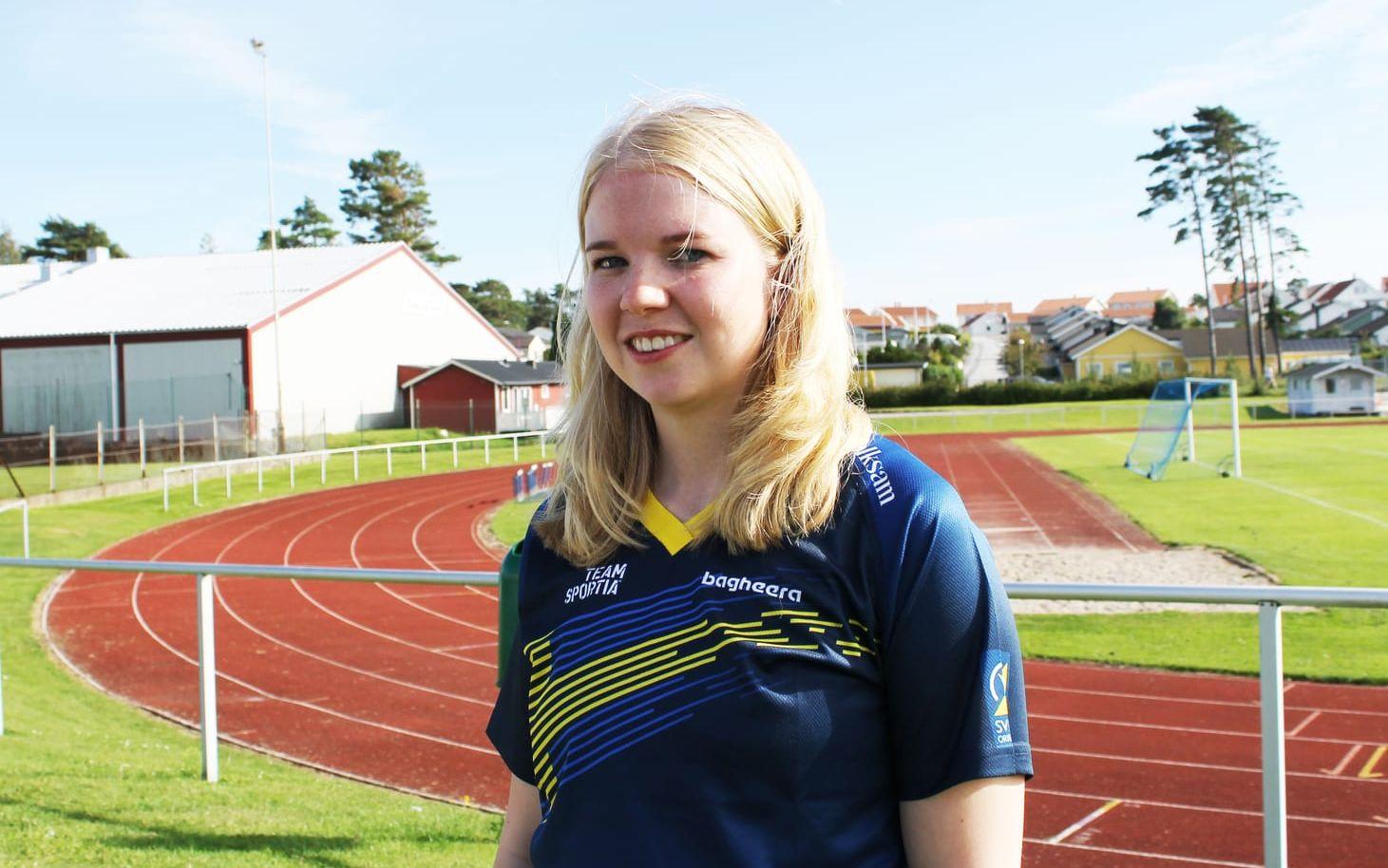 Lycklig silvermedaljör. Marit Wiksell stod för en stark prestation och såg till att Sverige fick en medalj i precisionsorientering.