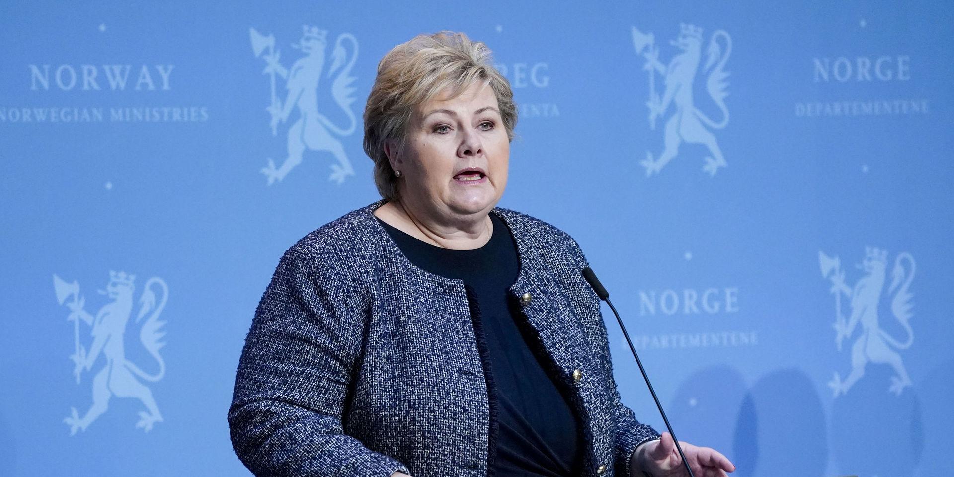 Statsminister Erna Solberg (arkivbild).