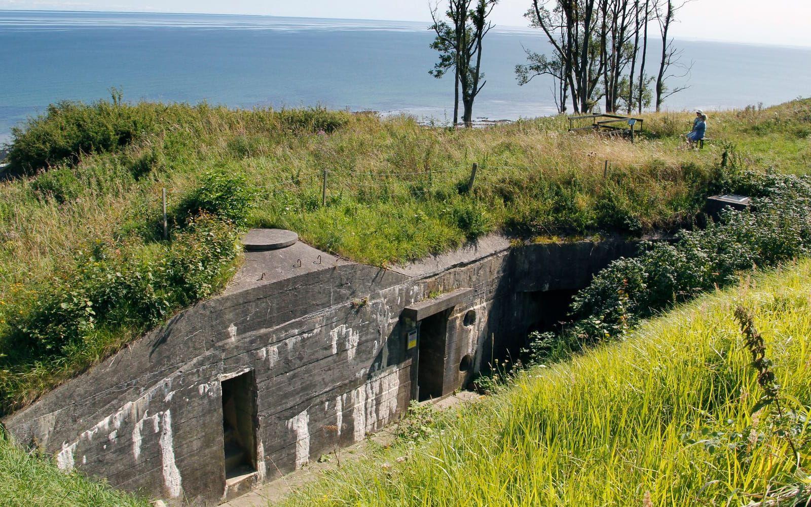Vid Bangsbo fort kan du uppleva bunkrar och kanoner från Andra världskriget och ta del av guidade turer. Foto: Turisthus Nord