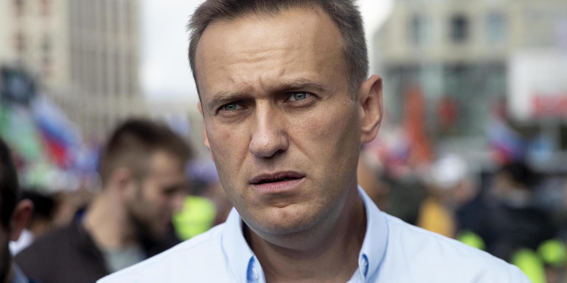 Den ryske oppositionsledaren Aleksej Navalnyj.
