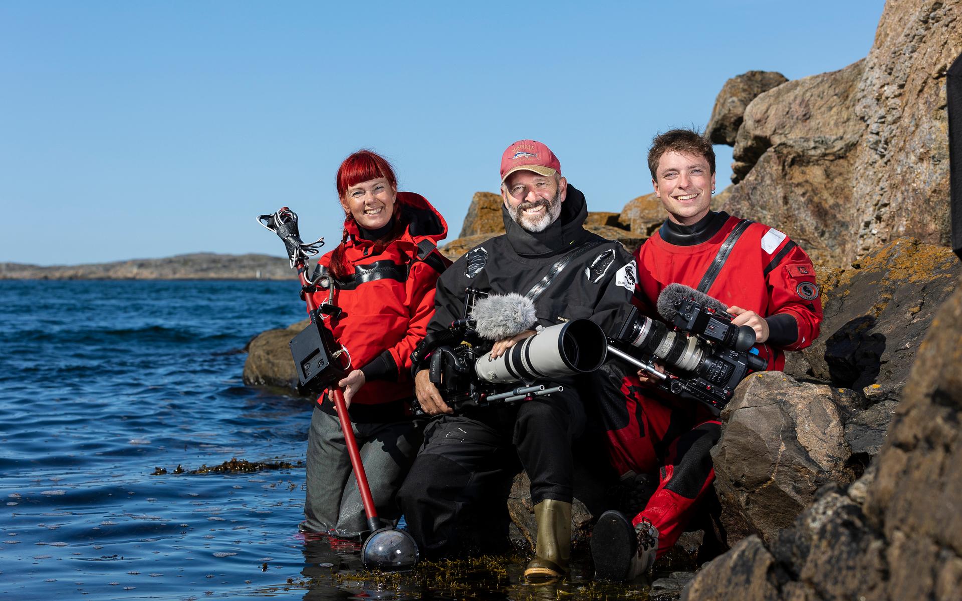 Martin Falklind, Maria Ålander och Johan Falklind har tillsammans med ett team forskare, filmare och frivilliga gjort en naturfilm i tre delar. I höst visas den på SVT.