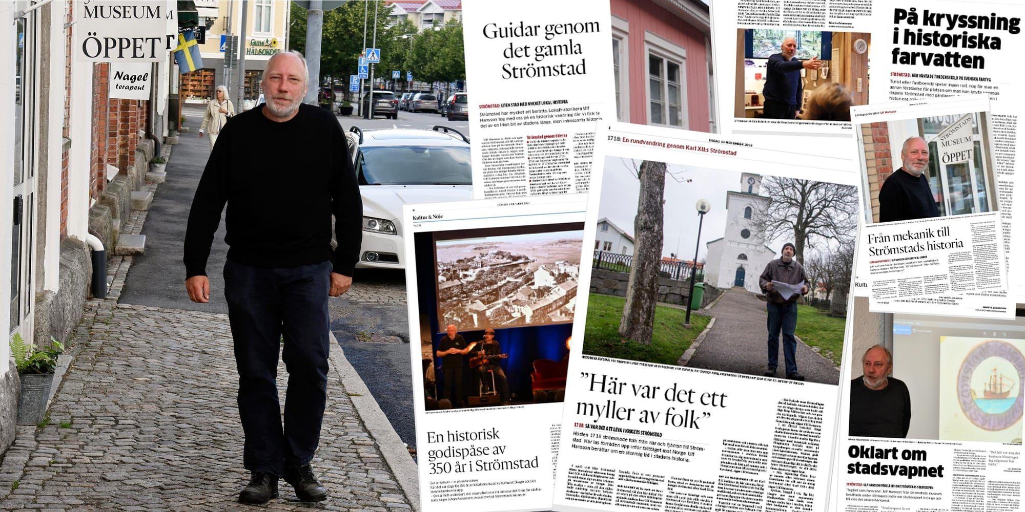 Lokalhistorikern Ulf Hansson har gått bort i en ålder av 57 år. Här har vi samlat några av de artiklar om Strömstads historia där Ulf Hansson har medverkat med sin kunskap. 