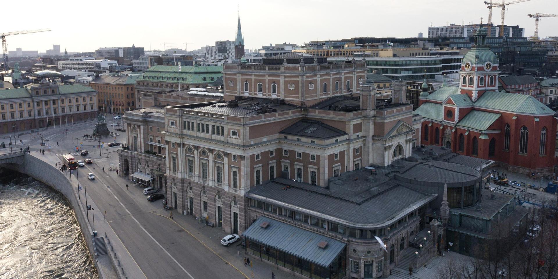 Kungliga Operan i Stockholm ställer in alla vårens föreställningar. Arkivbild.