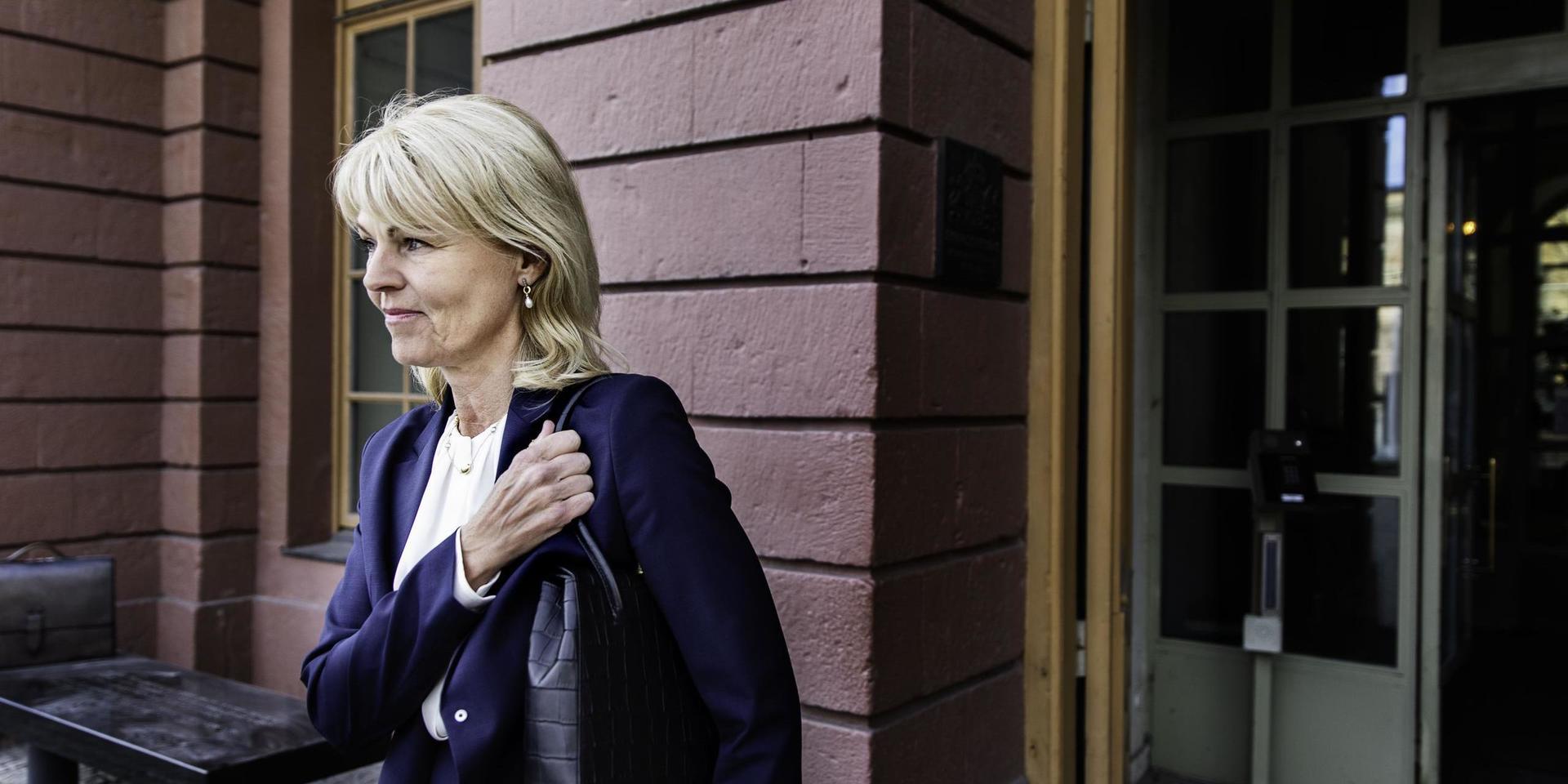 Anna Hallberg (S) är utrikeshandelsminister och har ansvar för nordiska frågor.